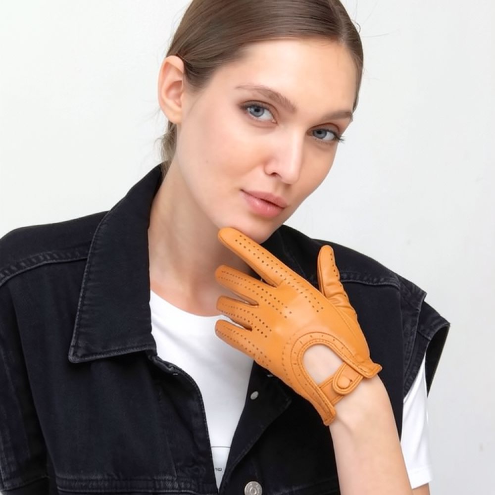 Cycling Commute Essentials - Sarung Tangan Kulit Wanita yang Bergaya,