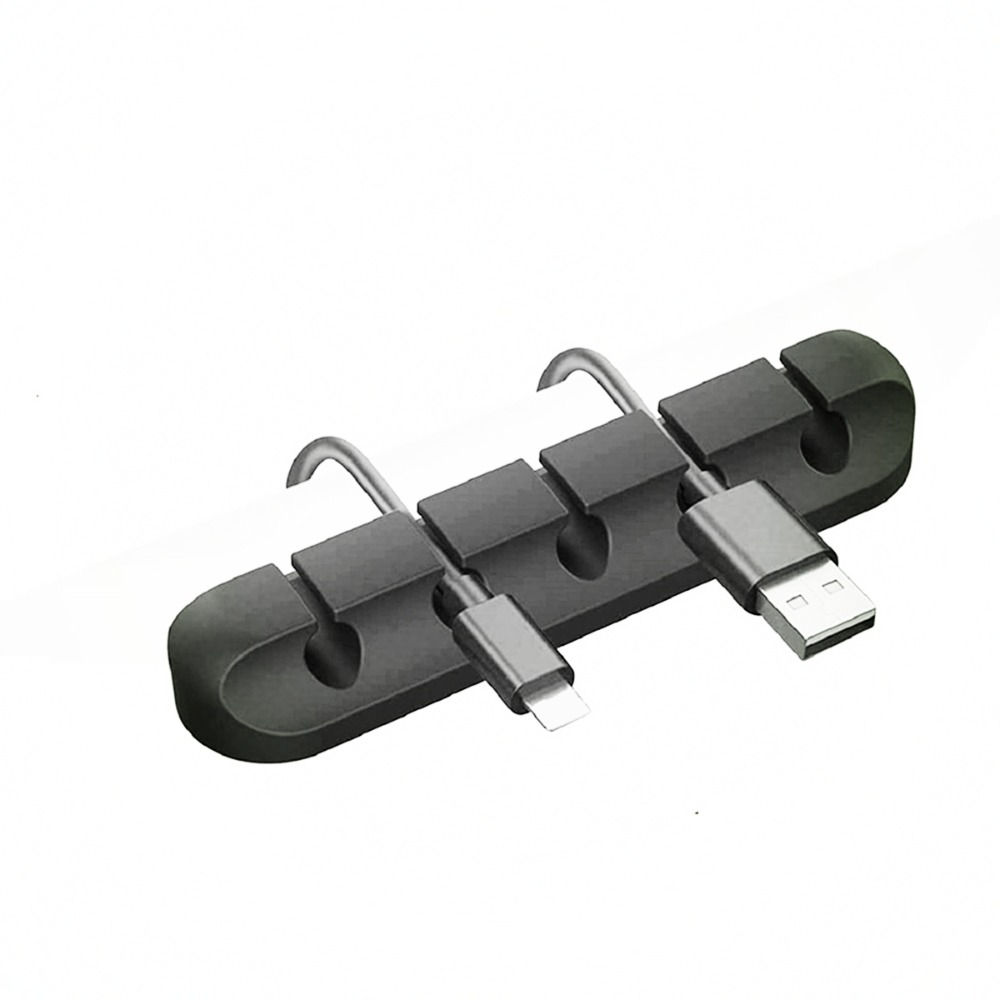 Organizer Kabel Hitam Baru, Pe - Cable Lock Flexible ulasan dan harga