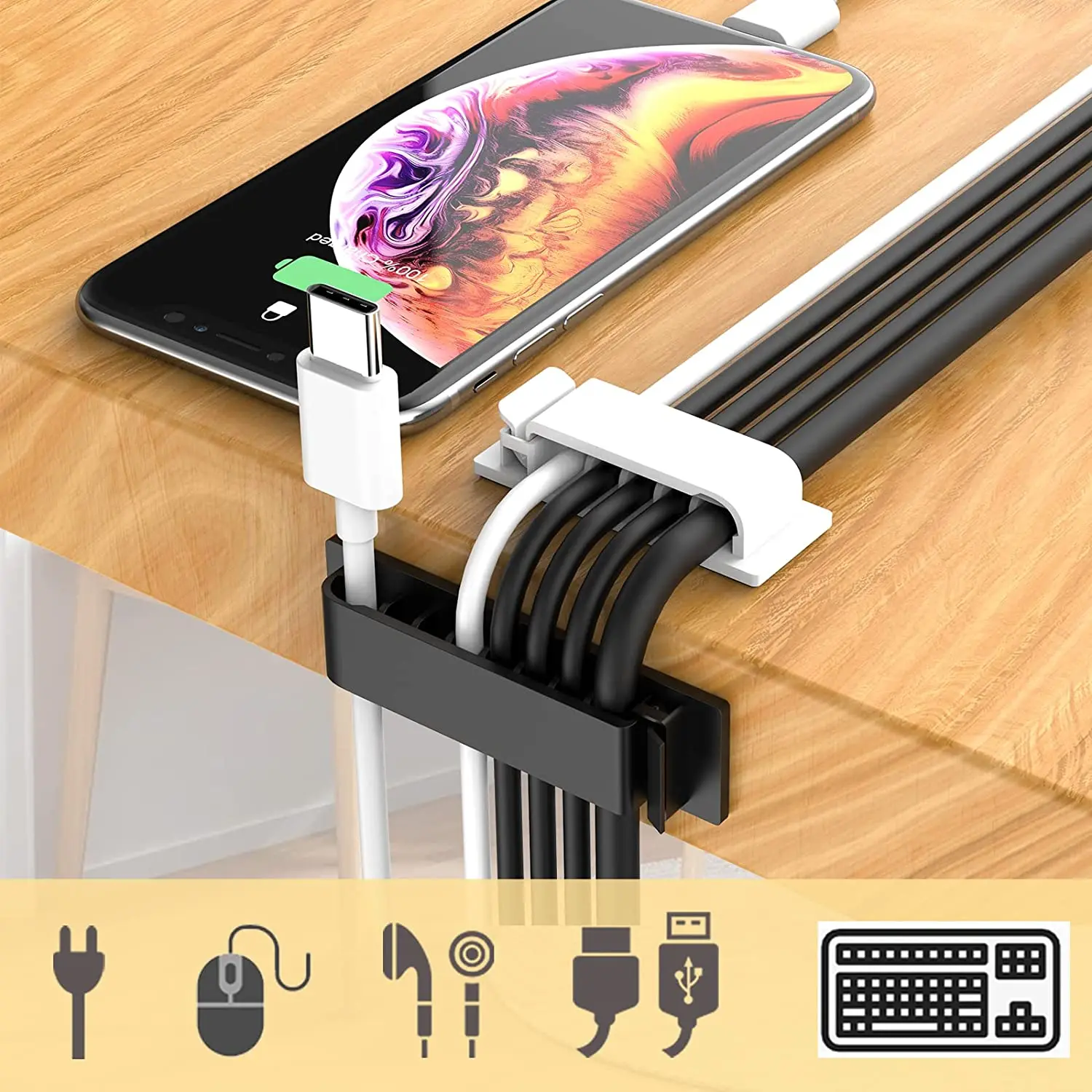 Penata Kabel, Pengatur Kabel,  - Cable Lock Flexible ulasan dan harga
